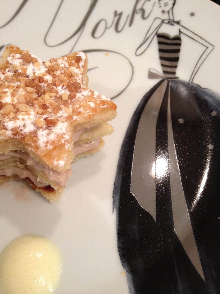 Mille Feuille à la mousse de marron