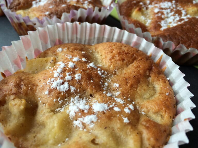 Gâteaux moelleux pommes cannelles
