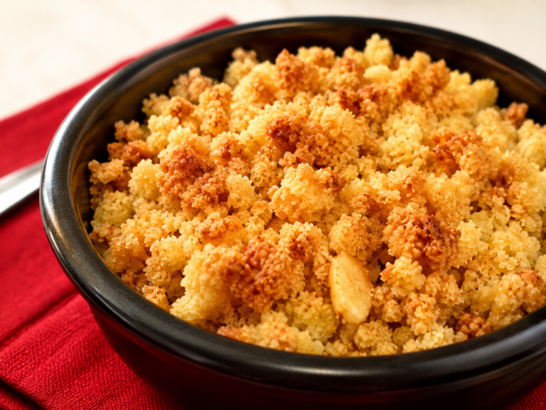 Crumble ananas 